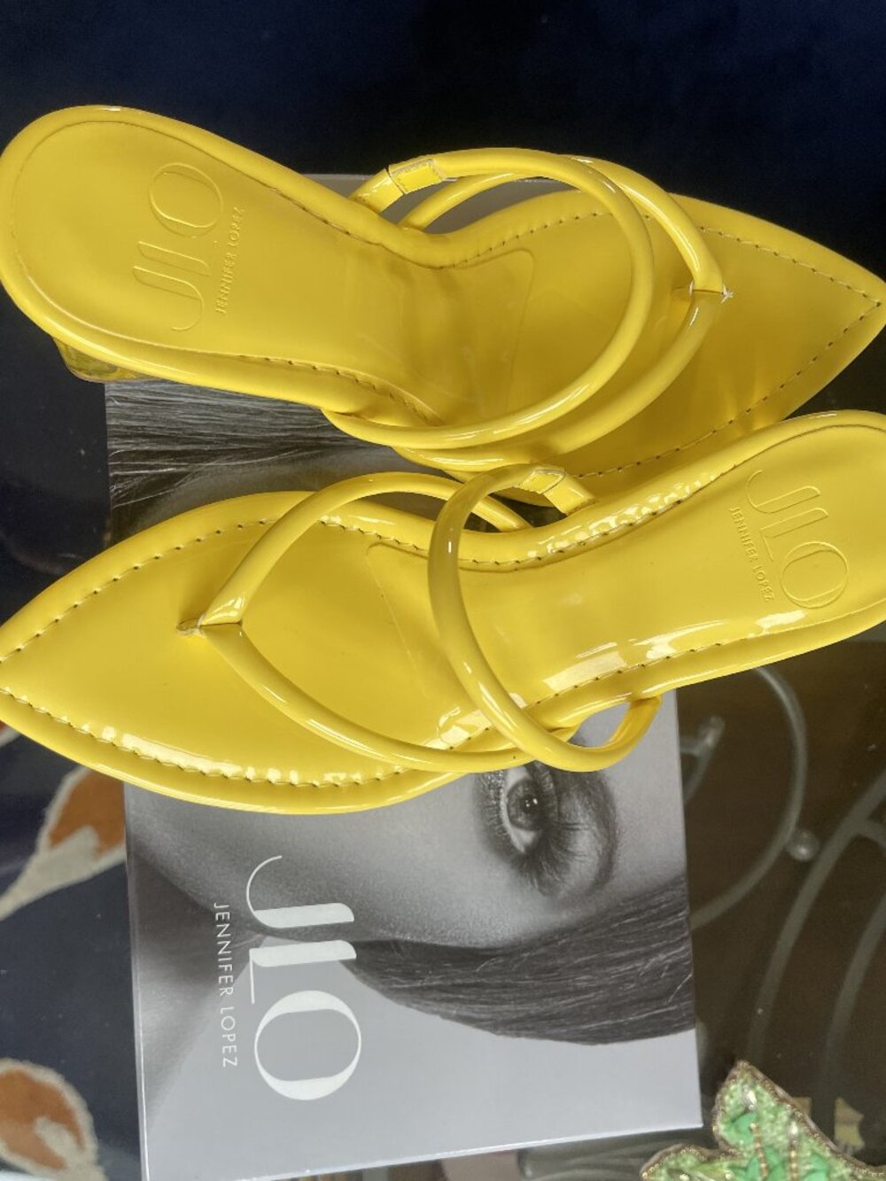 Jennifer Lopez Canary Zurin Sandals